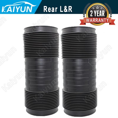 2PC W221 Rear Dust Cover Boots For Mercedes ABC Hydraulic S CL Class Shock Strut