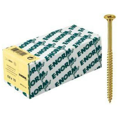 100 Stück E-NORMpro SPS SeKo zn gelb TG PZD5,0 x 45/27 KP E-NORMpro (PZD)