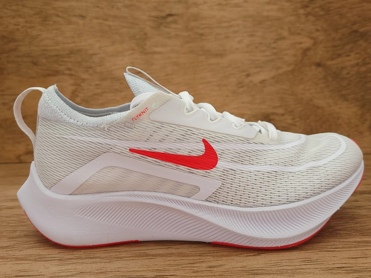 Nike zoom fly white deals red