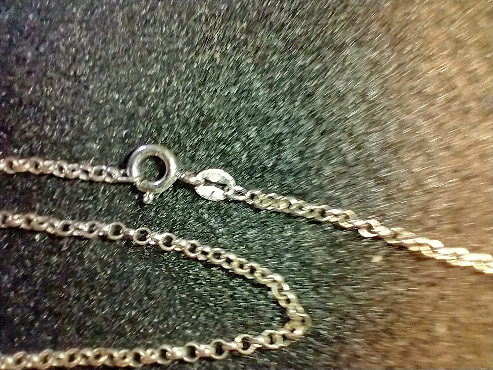 Vintage Sterling Silver and Rectangular Tiger Eye… - image 4