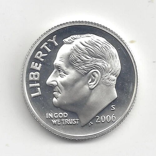 2006 S Silver Proof Roosevelt Dime - 90% Silver