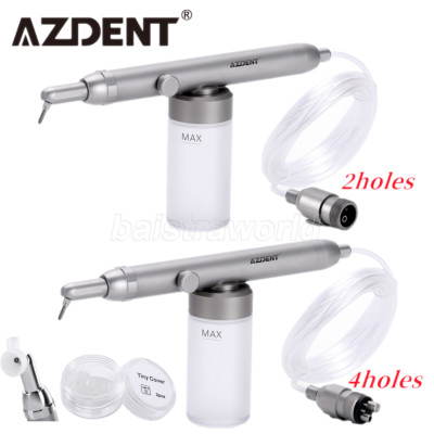Dental Alumina Air Polisher Abrasion Microetcher Sandblasting Gun 4/2Hole