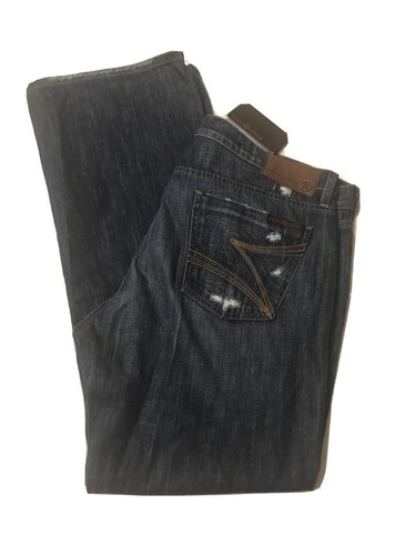 Button Fly Stretch Jeans Medium Wash 