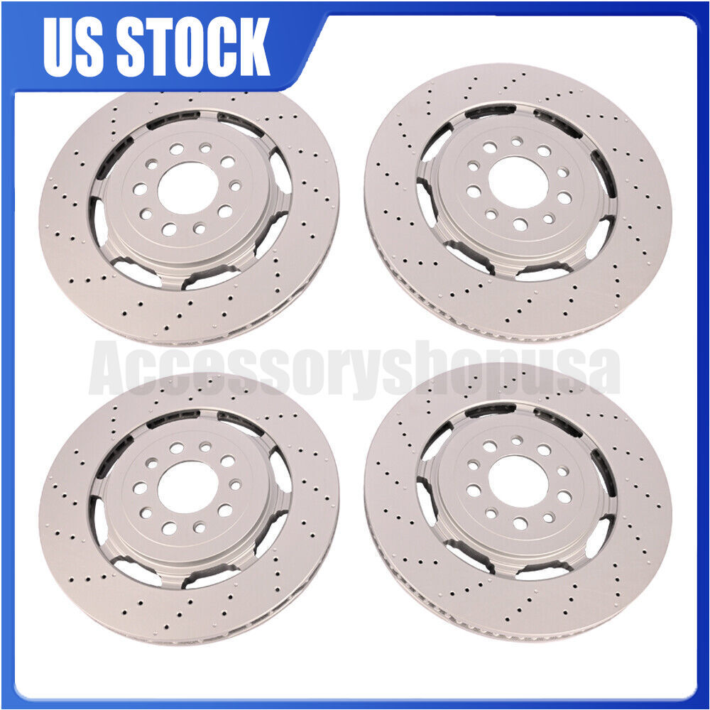 New For 2017-2022 Alfa Romeo Giulia Stelvio Quadrifoglio front rear brake rotors