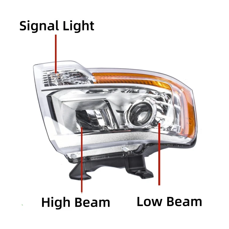 Conjunto de proyector de faros derecho e izquierdo para Ford Expedition 2015-2017 FO2502334 Foto 3 de 4
