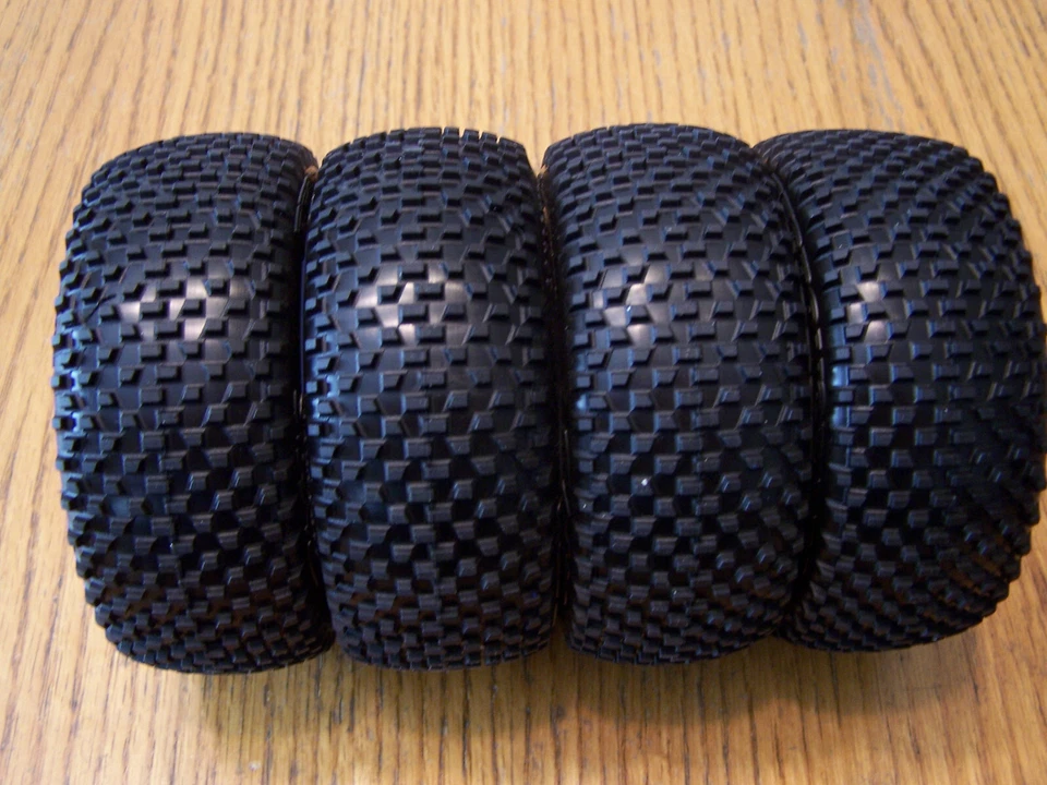 Fit Traxxas Jato 4x4 VXL Response Pro 3.0 Tires White Dished Wheels 17mm Splined - Image 3 of 4