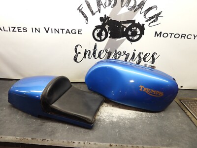 Rickman Triumph Aluminum Gas Tank & Tail Section Seat #7 2877 | eBay