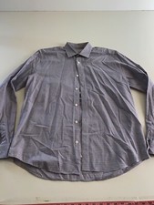 Gives & Hawkes Seville Row London LONG SLEEVE SHIRT Large L 16 x 34/35