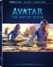 Avatar: the Way of Water (Ultra HD, 2022) 4K+Bluray+Digital - With Slipcover