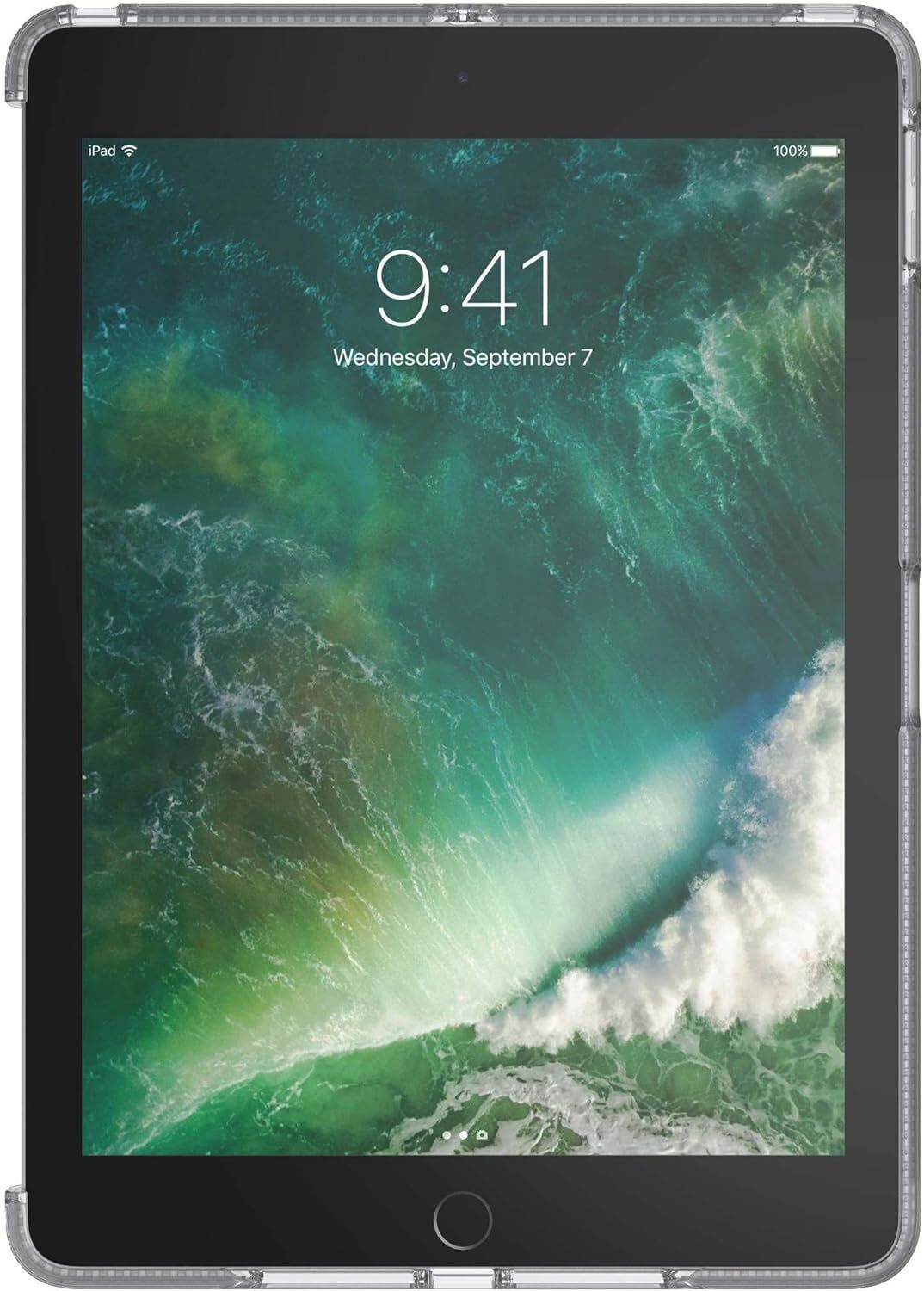 tech21+Impact+Clear+Series+Hybrid+Hard+Case+for+iPad+9.7+%285th+Gen%29