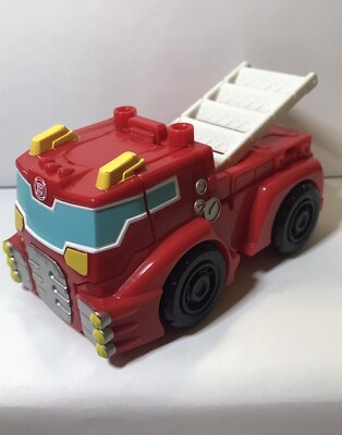 Hasbro Playskool TRANSFORMERS Rescue Bots Heatwave Fire   Truck Vehicle Robot