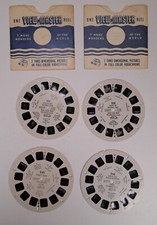 View-master Reels, Colorado Mix, Lot of 4 Rocky Mt. NP, Pikes Peak, Denver