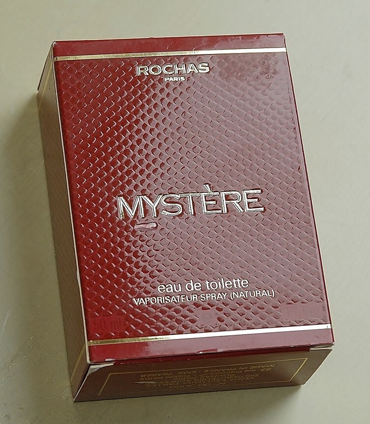 Vtg MYSTERE by ROCHAS spray EDT 1.7 oz 50 ml Discolor.lid Rare