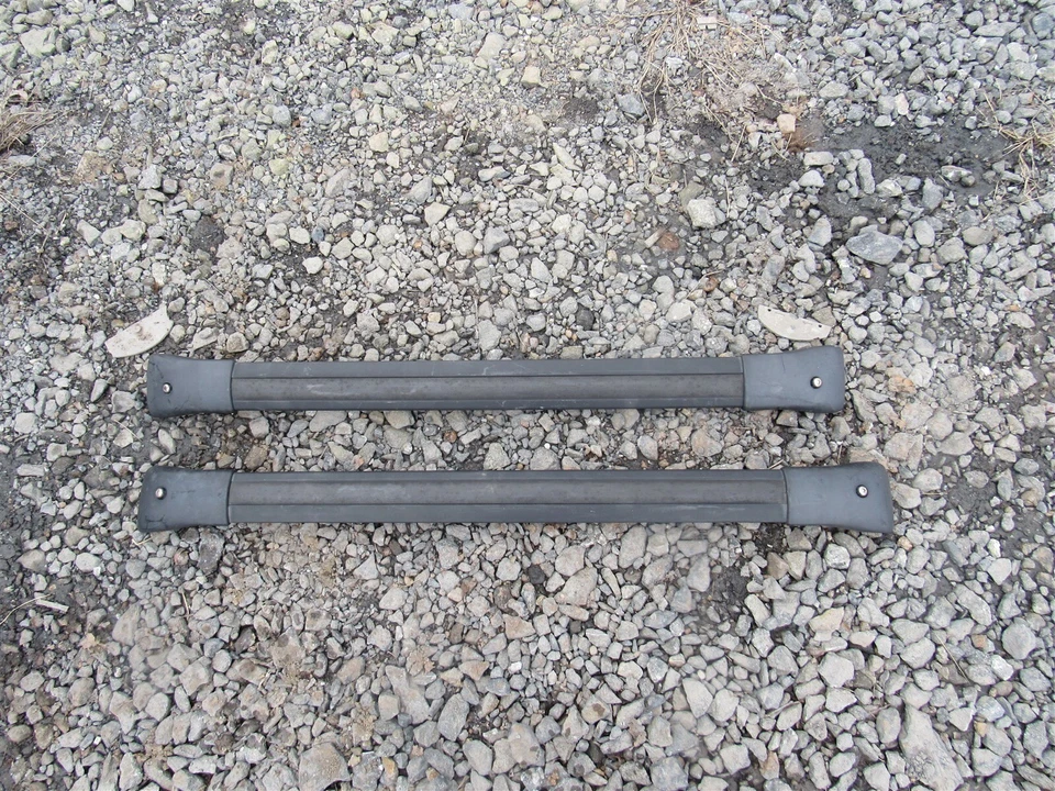 00-04 Subaru Outback - Roof Rack Cross Bars Pair Set OEM Luggage Rails - Imagem 2 de 4