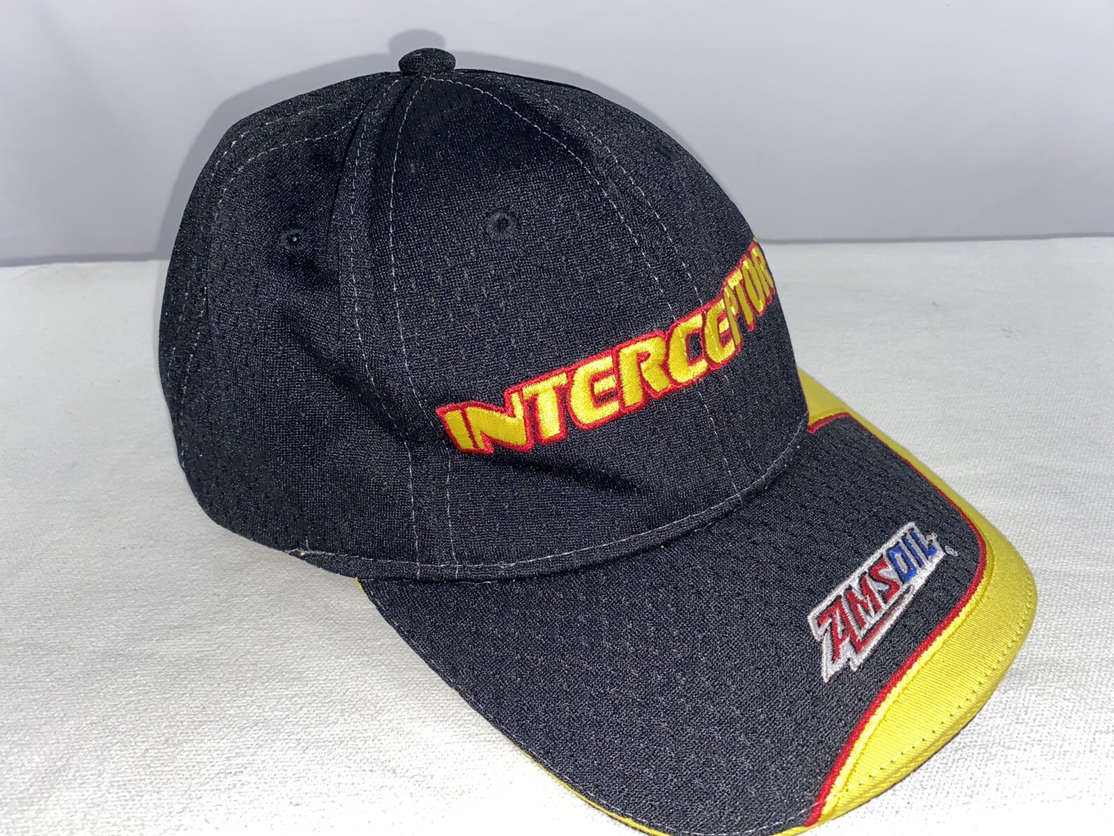AMS OIL "INTERCEPTOR" INTERCEPTOR Baseball Hat Am… - image 1