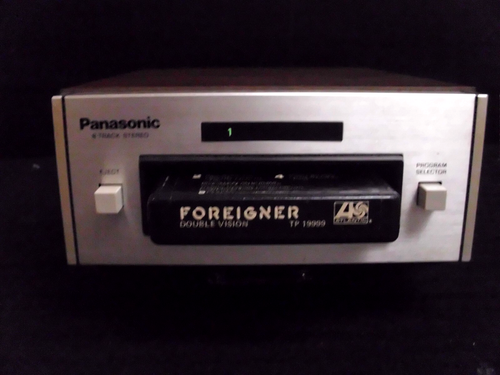 8 TRACK PLAYER PANASONIC RS--801AUS RESTORED TESTED WORKING