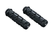 Kuryakyn 6376 Black Kinetic ISO Hand Grips for Metric Motorcycles