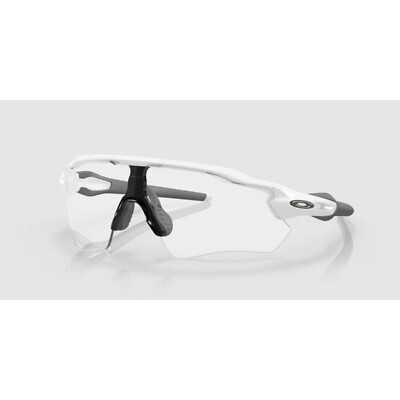 Oakley radar ev path polished white clear glasses sunglasses