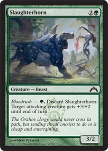 Slaughterhorn x4 - Gatecrash - NM-Mint, English - Gatecrash