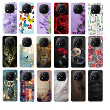 Cover Custodia Per Redmi Note 14 Pro+ 5G  case In TPU Silicone Morbida Fantasia