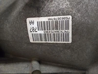 CONJUNTO DE TRANSMISSÃO 2008 DODGE NITRO FABRICANTE DE EQUIPAMENTO ORIGINAL - Imagem 3 de 4