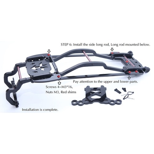 For 1/10 MAXX 2.0 RC Crawler Car Metal Protective Body Shell Roll Cage Frame - Picture 4 of 12