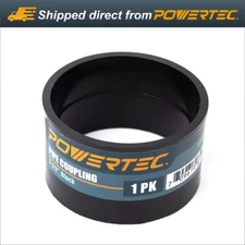 POWERTEC 2-1/2" Pipe Coupling, Black (70235)