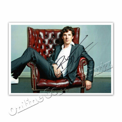 Benedict Cumberbatch ° Sherlock (TV Series) Autograph Photo |4|