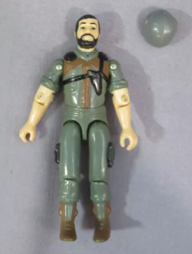 GI Joe 1983 Vamp Driver "CLUTCH" Swivel Arm 100% complete Vintage Hasbro