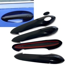 Gloss Black Keyless Door Handle Overlay Cover Fit 19-27 G05 F95 G07 X5 X7 XB7