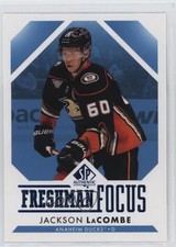 2023-24 SP Authentic Freshman Focus Blue Jackson LaCombe #33 09wc