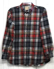 RED HEAD Regular Fit Button Up Button-Down Long Sleeve Shirt Men's XL Flannel