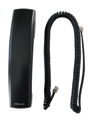 HD Voice Handset with Curly Cord for Polycom VVX Series IP Phones 300 301 310...