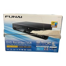 Funai ZV427FX4 DVD VCR Combo Recorder VHS to DVD HDMI W/ Remote Open Box