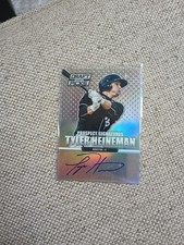Tyler Heineman 2013 Panini Prizm Perennial Draft Picks Auto Silver SP Holo RC 