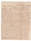 1862 York County, South Carolina - CIVIL WAR MINISTER LETTER, Abolition Content!