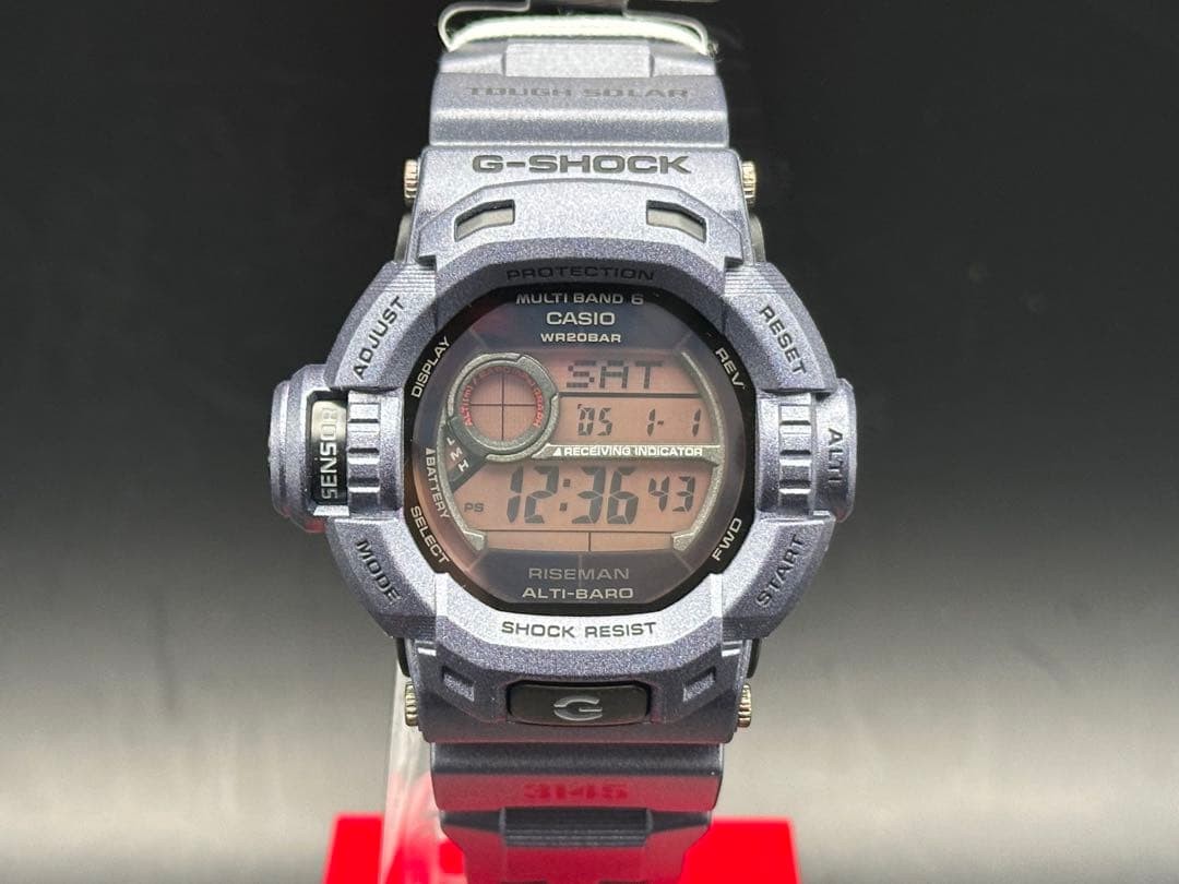 CASIO G SHOCK Riseman RUSTY BLACK Radio Solar New image 3