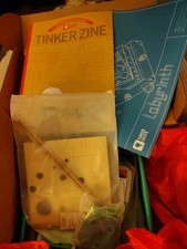 Kiwi Co Tinker Crate Make Your Own Labyrinth Ages 9  Up  -1 Bag Have Parts