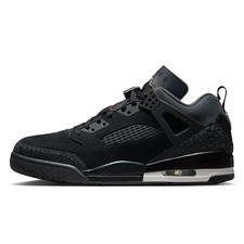 Jordan Spizike Low 'Shadow' Black/Fire Red Trainers-ALL SIZES Sneakers-RRP £155