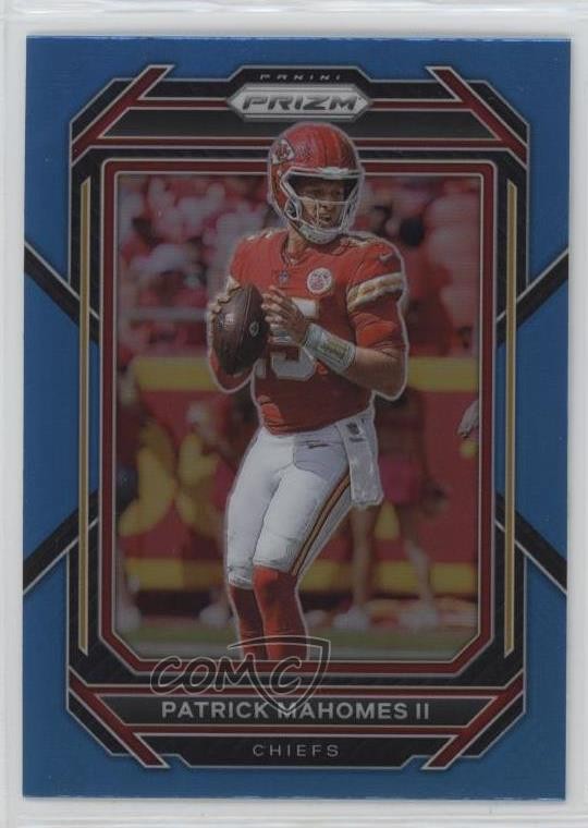 2022 Panini Prizm Light Blue Prizm Patrick Mahomes II #139 19q5