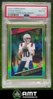 Drake Maye RC PSA 8 2024 Topps NOW Rookie Campaign - /99 Green Patriots #15