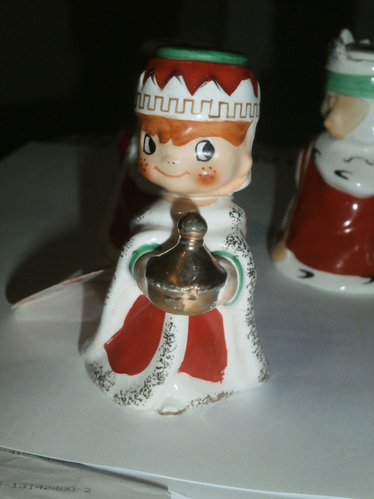 Holt Howard Three Piece Wiseman Repaired But Have Original Hang Tag 1960 Read