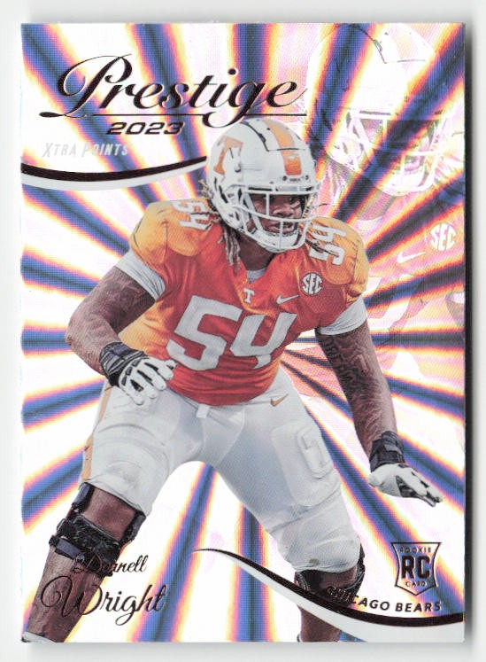 2023 Panini Prestige #324 Darnell Wright Xtra Points Sunburst