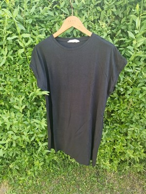 Primark | Basic T-Shirt | Schwarz | M | Oversize Casual