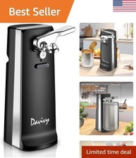 Hands-Free Can Opener with Sharpener & Bottle Opener, Perfect for Arthritis
