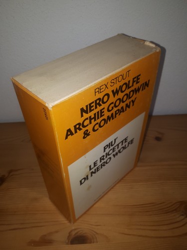 Rex Stout SCHWARZ WOLFE ARCHIE GOODWIN COMPANY + DIE REZEPTE VON SCHWARZ WOLFE Box - Bild 4 von 10