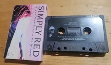 SIMPLY RED It's Only Love CASSETTE TAPE Single 1989 Elektra Records Tested Works