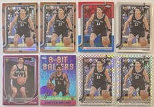 Carter Bryant 2025-26 Topps Chrome Rookie Lot x8 /250 /299 Refractor X-Fractor
