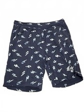 Old Navy Kids Fleece Navy Blue Patterned Casual Shorts XXL Plus
