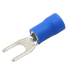 Baomain Insulated Fork Spade Wire Connector Electrical Crimp Terminal 14-16AW...